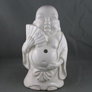 Vintage Benihana Mug - Buddha with Fan Suehiro At the Airport - Cermaic Mug